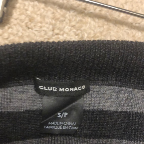 Club Monaco Striped Sweater Skirt - Picture 2 of 2